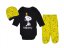 Set 3 pezzi per neonati Snoopy