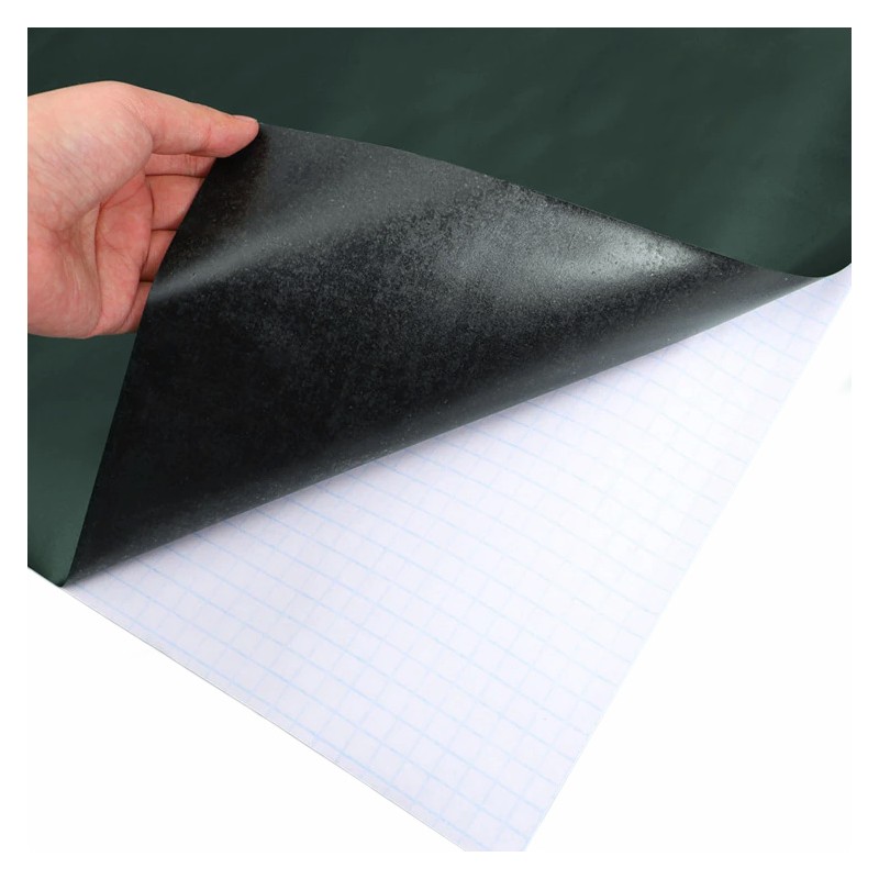 Nalepovací černá tabule na psaní, kreslení 45x200 cm + křídy