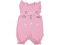 Salopetă scurtă bebelusi roz Pisica 92