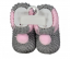 Dojčenské topánočky capáčky s brmbolcom růžové