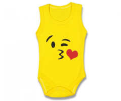 Body fără mâneci pentru copii Emoji