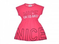 Dievčenské šaty s krátkym rukávom Nice 104