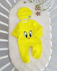 2dílná souprava – overal + čepička Tweety