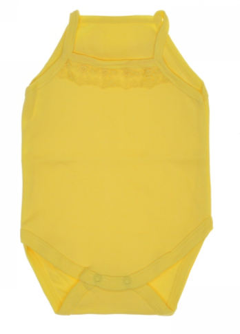 Body per neonati giallo