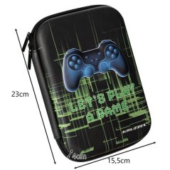 Pevný peračník s 3D vzorom Gamepad