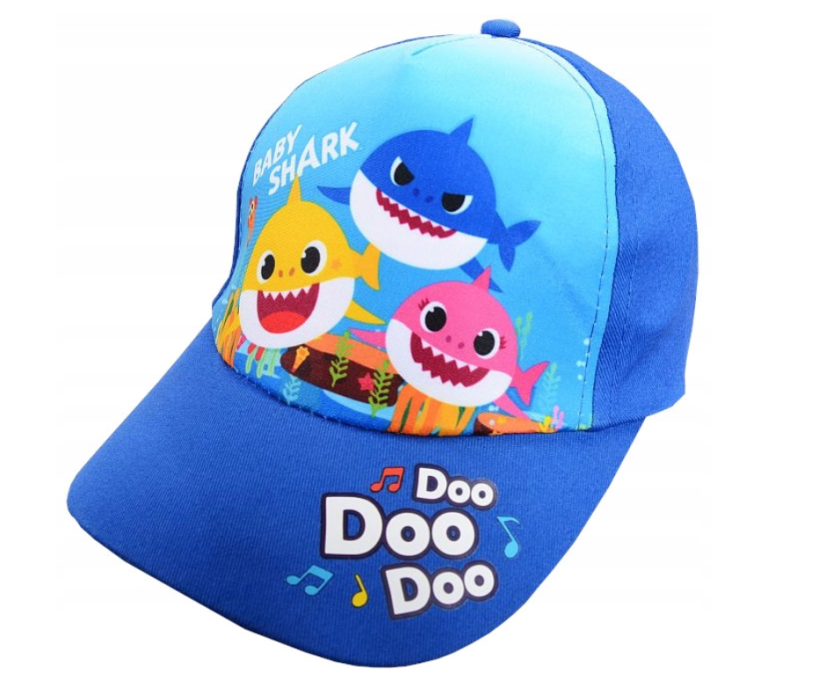 Kšiltovka modrá Baby Shark 52