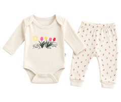 Completo bimbi 2 pezzi – body e pantaloni Lale