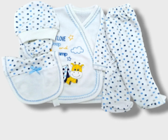 5 dílná kojenecká souprava Žirafa 56