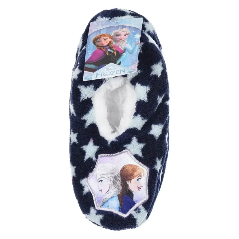 Pantofle Frozen s hvězdičkami