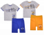 Chlapčenský letný set tričko a kraťasy HOME
