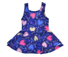 Costum de baie pentru fete Heart