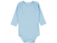 Body per neonati manica lunga blu