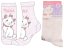 Ponožky Kočička Marie sv. růžové - Velikost: 31/34