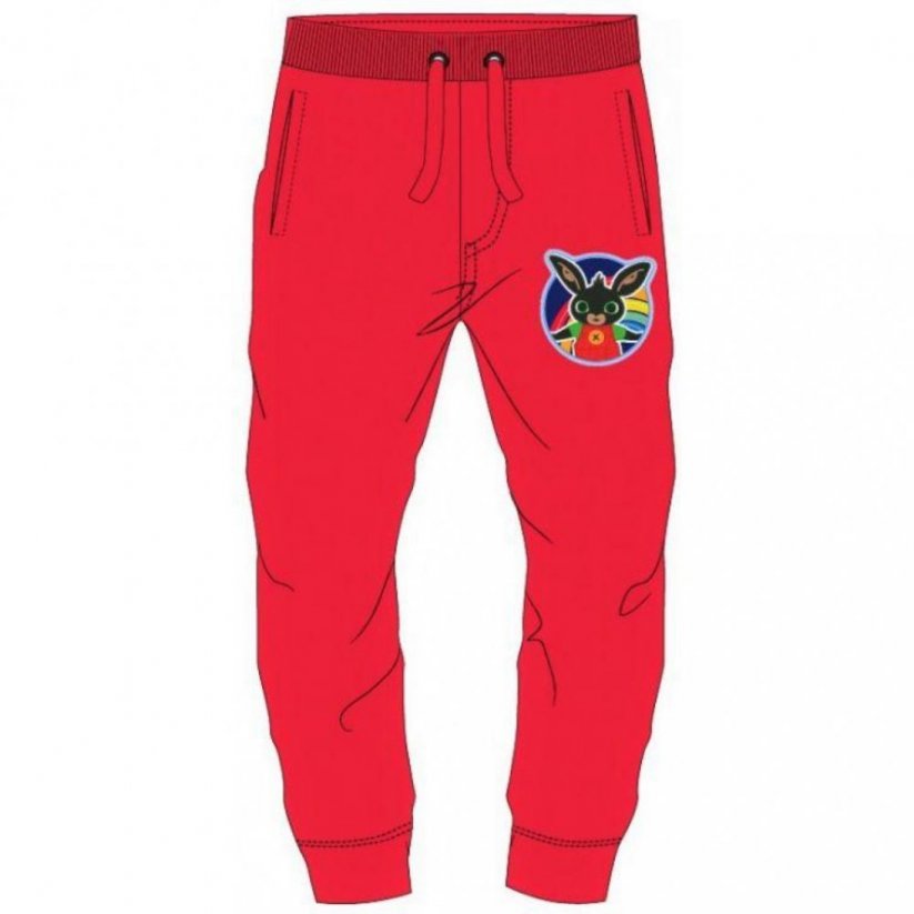 Pantaloni per bambini Bing rosso