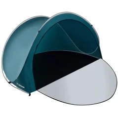 Samorozkládací plážový stan pro 3 osoby se zipem 200 × 120 × 110 cm