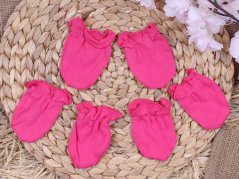 Mănusi pentru bebelusi fuchsia