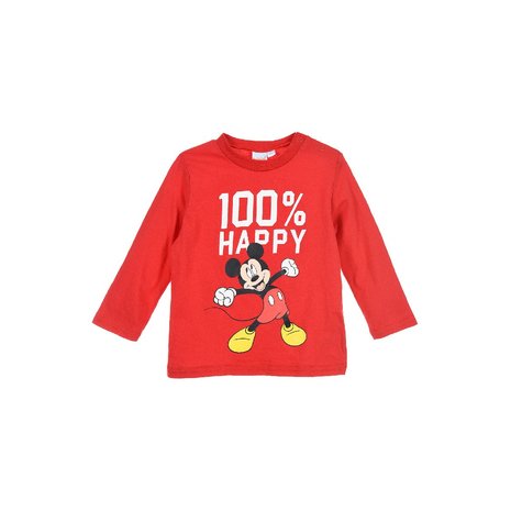 Dětské tričko červené Mickey Mouse 74