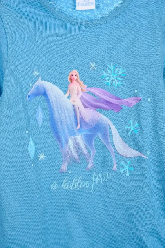 Dívčí tričko s dlouhým rukávem Frozen