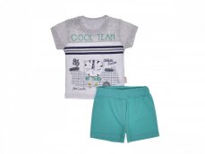 Chlapecký letní set - souprava tričko a kraťasy potisk COOL