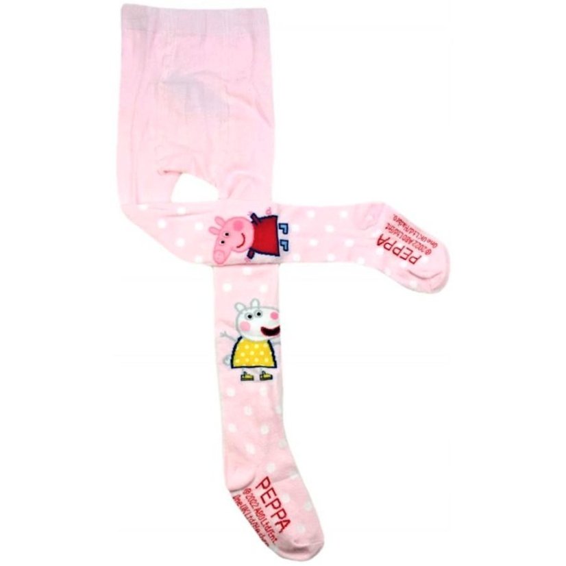 Punčochy Prasátko Peppa růžové