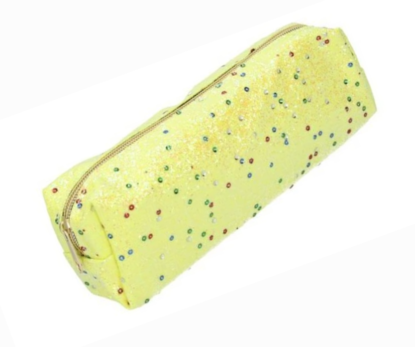 Penál etue 21 × 7 × 4,5 cm – žlutý