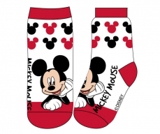 Ponožky Mickey Mouse červené