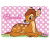 Dětské prostírání Bambi