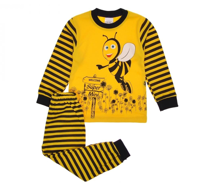 Pijamale bebe, fetițe și băieți - Culoare - Gri