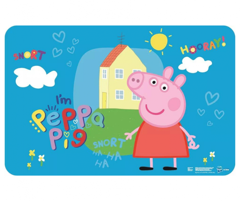 Detské prestieranie Peppa Pig
