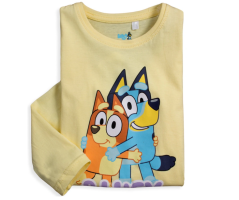 Bluey tričko žluté
