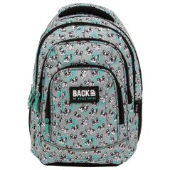 Školní batoh BackUP Buldog 26 l pro 3.–5. třídu 42 × 30 × 20 cm šedo-mátový