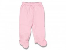 Pantaloni con piedini neonato rosa 56