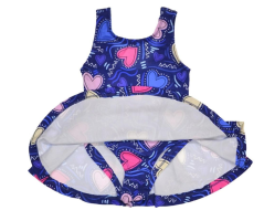 Costum de baie pentru fete Heart