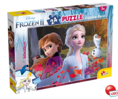 Puzzle Frozen fronte-retro 50 × 35 cm, 24 pezzi