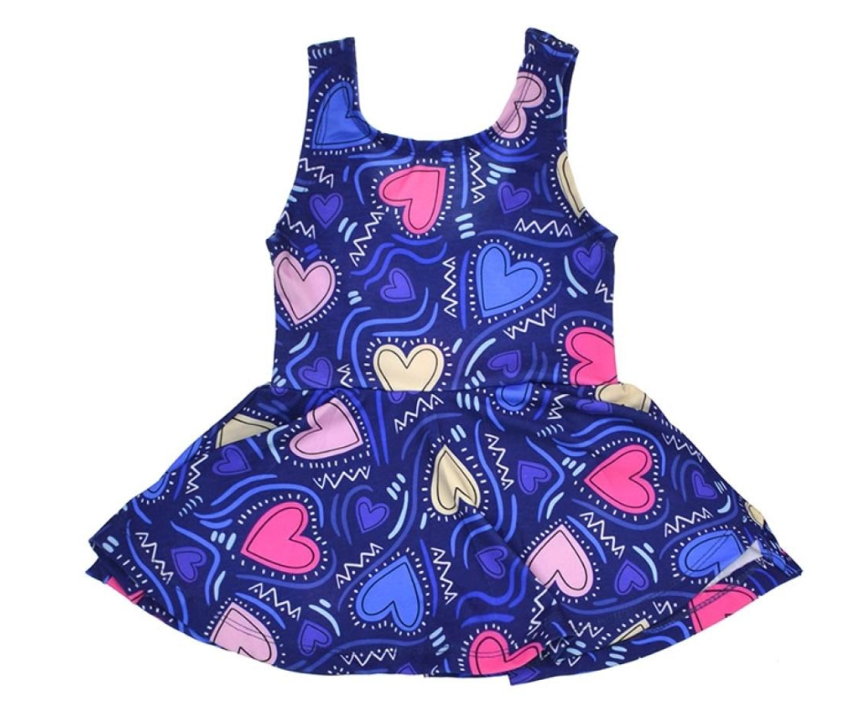 Costume da bagno bambina Heart :: ARIAshop.it