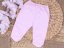 Pantaloni con piedini neonato rosa 62