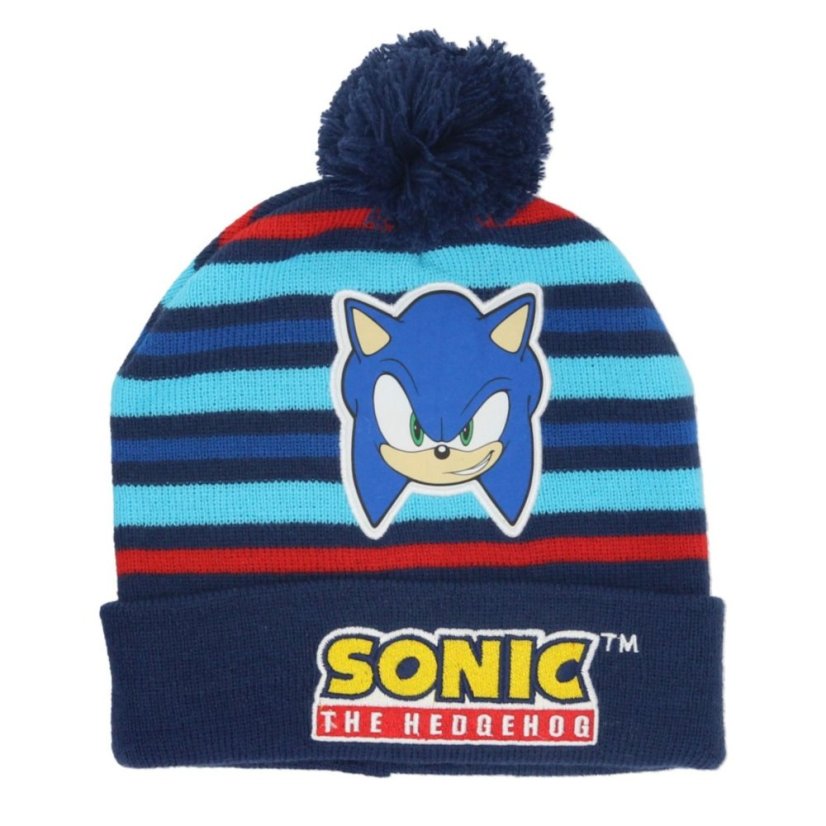 Čepice SONIC tm.modrá 54