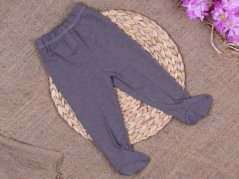 Pantaloni cu botosei gri 68/74