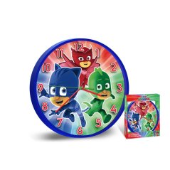 Detské nástenné hodiny PJ Masks