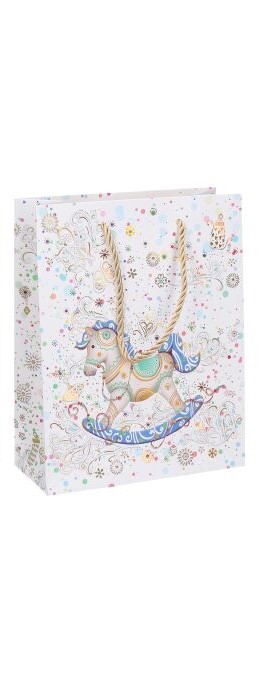 Borsa regalo Cavalluccio 42x31x12 cm