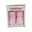 Scarpine neonato con motivo rosa
