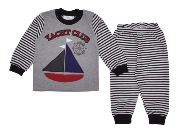 Pijama pentru baieti Yacht 80