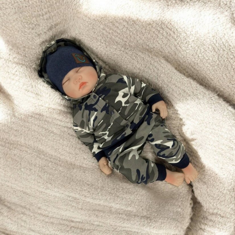 Compleu pentru copii body, hanorac, pantaloni Bear Army