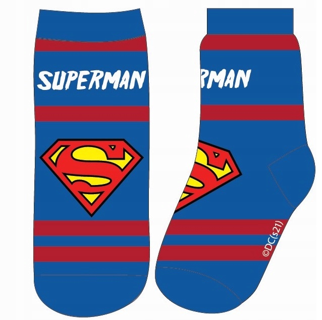 Ponožky Superman modré