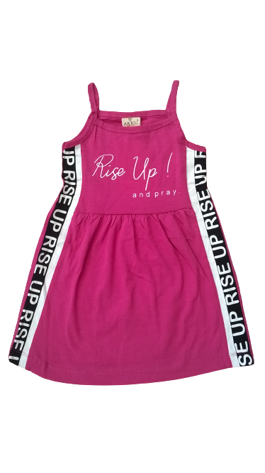 Dívčí šaty fialové Rise 92