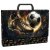 Kufřík na výtvarné potřeby Fotbal 33 × 25 × 5 cm -A4