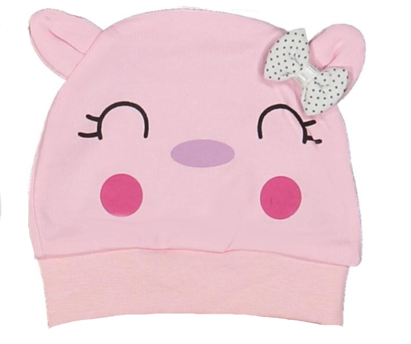 Cappello neonato Orso mint