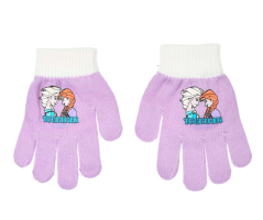 Mănuși pentru fete Frozen mov