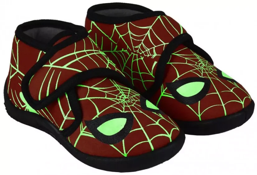 Bačkory Spiderman svítící