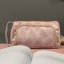 Astuccio rosa doppio scomparto con motivo
